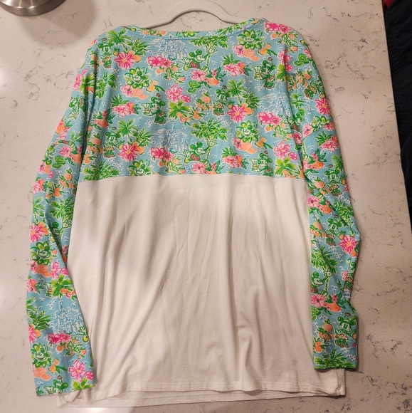 Lilly Pulitzer x Disney Parks Finn Long Sleeve Tee - Picture 2 of 2